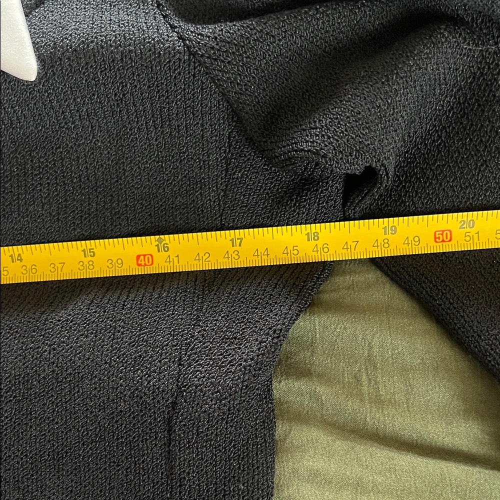 St. John Black Double-Breasted knit evening jacket with skirt - Picture 15 of 16